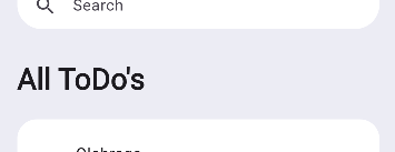 home screen listview title
